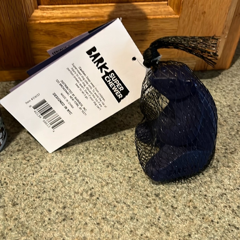 Bark Box SUPER CHEWER Brawny Bruno Bear Dog Toy